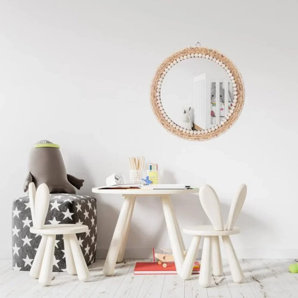 Tropical Homes - Rattan Hanging Mirror